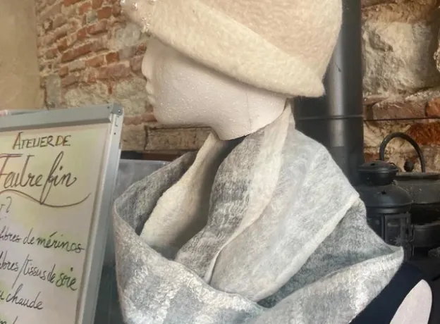 Atelier de feutre fin, vêtements et objets de décoration à Auvillar, Tarn et Garonne (82)